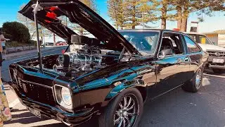 Classic Holdens , Fords and much more at BeachFest 2023 FT.Rock Around The Clock