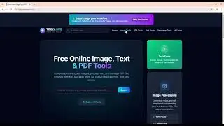 Best Free Online Tools Website (PDF Tools, Image Tools, Text Tools) - Try it here: Tooly.site
