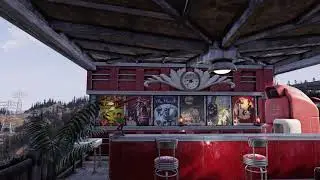 Fallout 76 Camp - Cliffside house