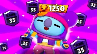 ВТОРОЙ В МИРЕ АПНУЛ СЕНДИ НА 35 РАНГ В СОЛО ШД BRAWL STARS!