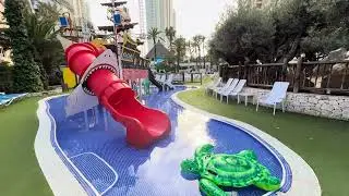 Magic tropical splash hotel, kids pool.