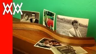 Frameless photo stand: the trendy bendy way to display your pictures!