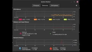 How to use system monitor on Linux Mint?