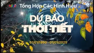 [Dương Trà Giang #4] Tổng Hợp Hình Hiệu Bản Tin Dự Báo Thời Tiết (1990 - 2025) | VTV 55 Năm