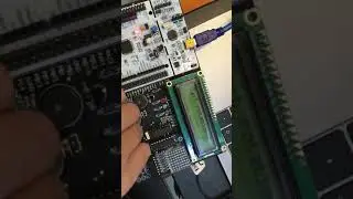 Nucleo-64 code:ควบคุมdot matrix โดย encoder