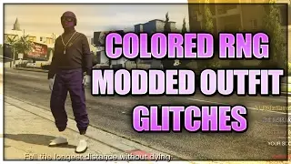 GTA 5 ONLINE *RNG MODDED OUTFIT* USING CLOTHING GLITCHES 1.37