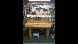Expanding the Workbench #2A #woodworking #homeprojects #SKS #M70 #ak47shorts