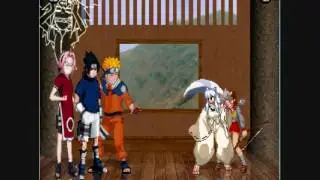Anime MUGEN: Team Naruto vs Team Inuyasha