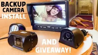 Full Backup Camera Install on our Bus Conversion (Plus $500 Value GIVEAWAY!)