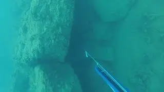 Кубики и плиты. Подводная охота в Крыму.