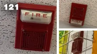 Setting off Rare Simplex 4903-9104 Fire Alarms