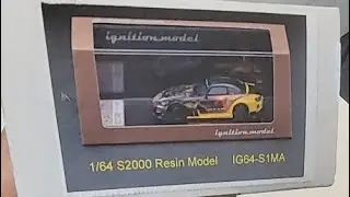 J's Racing 1/64 S2000 Resin Model LIVE UNBOXING
