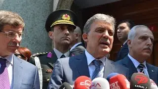 Cumhurbaşkanı Gül, Cuma çıkışı basın mensuplarına bir açıklama yaptı-18.07.2014