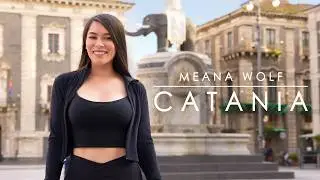 Meana Wolf Explores Catania, Sicily
