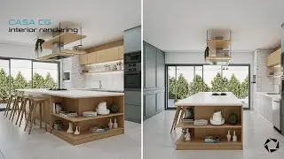 🥗 TUTORIAL: RENDER INTERIOR COCINA