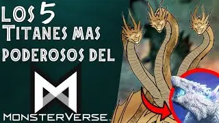 TOP 5: Los Titanes más Poderosos del Monsterverse | DinoMag