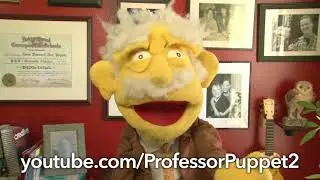 Professor Puppet LIVE on my Second Channel