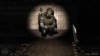 S.T.A.L.K.E.R. - Major Degtyarev Takes Cover with the Monolith During an Emission, Until...