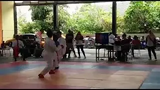 Final POPDA KARATE 2019 ( Yayang vs Selvi ) pertarungan seru !!!!