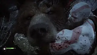 Кратос и медведь