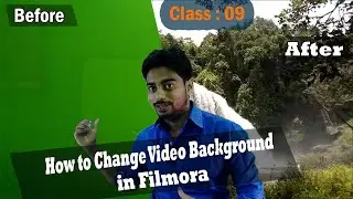 How to Change Video Background with Green Screen | How to Change Background of Video in Filmora 9