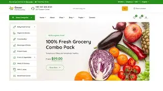 How To Make A Grocery eCommerce Website in WordPress for FREE | Grocery eCommerce 2023