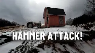 Vicious Hammer Attack on a Tiny Barn [The Horror!!]