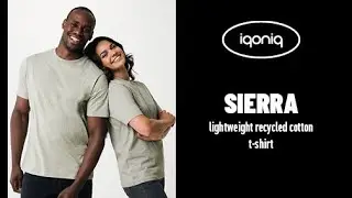 Iqoniq Sierra lightweight recycled cotton t-shirt