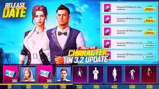 Free 2 Characters In Next Update 😲 New 3.1 Update Release Date PUBGM