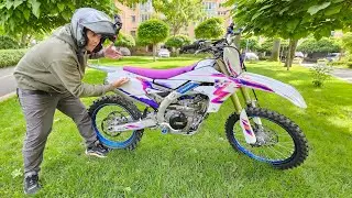 FULLY RESTORED YAMAHA YZ450F - MADE 1974 - 2024 STYLE!