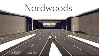 Nordwoods timelapse 6 - Heavy infrastructure and harbor (Cities Skylines 2 vanilla)