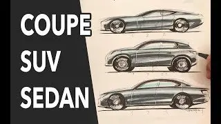How to Draw 3 Different Types of Cars in 30 Minutes