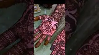 Portrait henna design #bridalhenna #henna #hennaart #hennatutorial #hennavideos #simplehenna