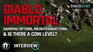 Diablo Immortal - Gamepad Options, Microtransactions & Is There a Cow Level?