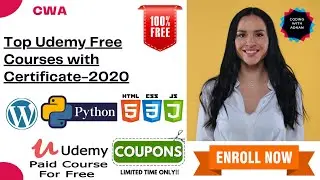 Udemy Free Courses with Certificate  2020 |Python|Java|HTML|CSS|JavaScript|WordPress|MySQL|