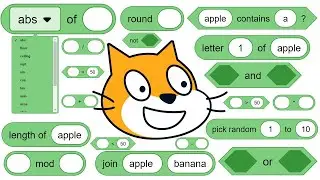How to use every Operators block in Scratch