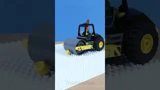 Steamroller vs LEGO Minifigure