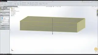 Extrude Boss and Extrude Cut Feature in SolidWorks |#11| PCE | Prof. Binsu Babu