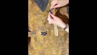 Mandarin duck button sewing skills