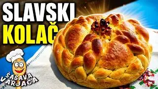 SLAVSKI KOLAČ - RECEPT KOJI SVIMA USPEVA (posno)