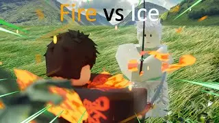 Fire vs Ice (Roblox Fight Animation)