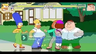 mugen homer and marge vs peter and lois