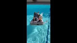 Lazy wife gets wet 😱
