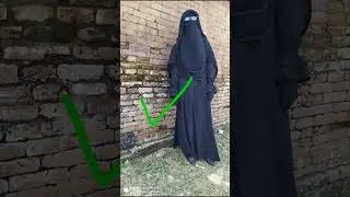 hijab niqab burka right style ✅ hijab wrong❎