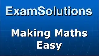 Radians / Sectors and Segments : C2 OCR June 2012 Q3 : ExamSolutions Maths Revision