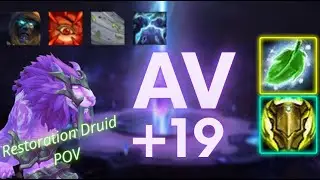 +19 The Azure Vault | Resto Druid POV | Tyrannical, Raging, Storming