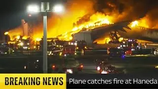 Fire and Survival:The Haneda Airport -Japan airlines Incident Hundreds survive  plane bursts #plane