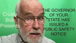 A statement of concern from the governor of your state