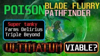 Poison Blade Flurry Pathfinder | Delirium&Triple Beyond&Harbinger Farmer | 3.13 Ritual PoE Build
