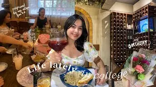College diaries | life in September 💐🍷 turned 22! ✨